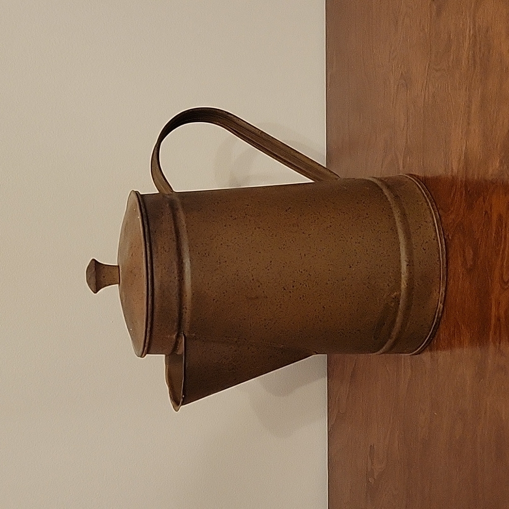 Metal "rusted" Milk Can